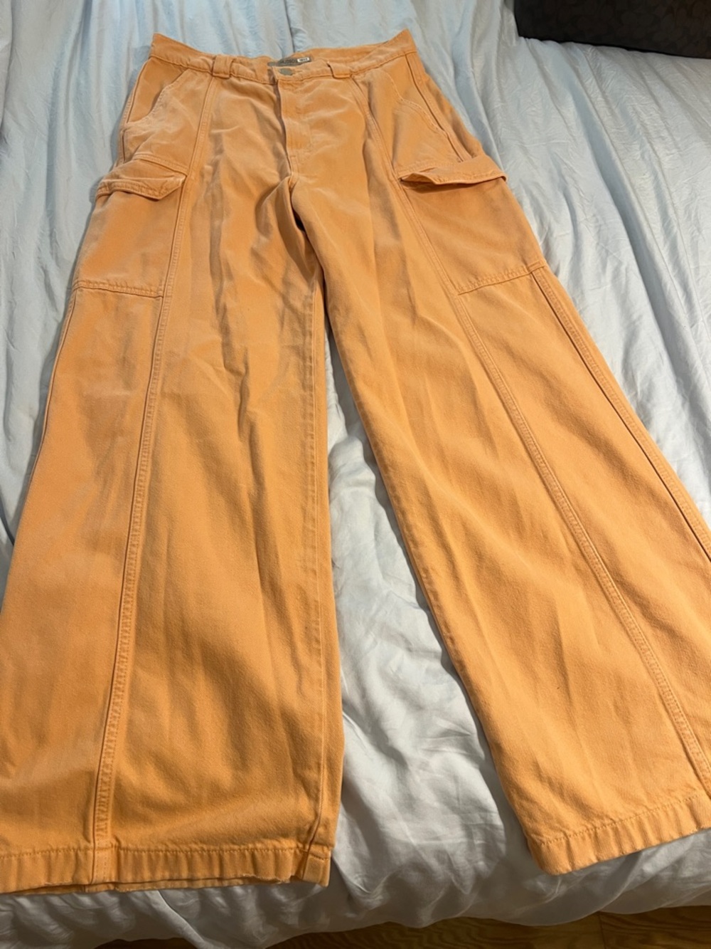 Hudson Cargo Pants in Orange - Picture 3 of 17